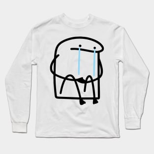 Crying flork Long Sleeve T-Shirt